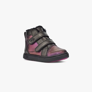 Ugg Rennon II Shimmer Gymnastikskor Barn Svarta/Rosa (813597RWV)